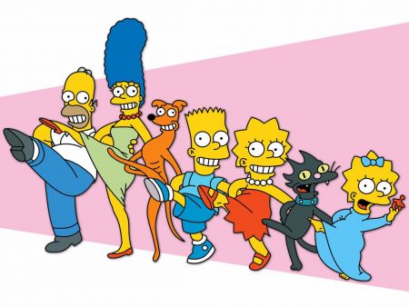 Papel de parede Os Simpsons dançando para download gratuito. Use no computador pc, mac, macbook, celular, smartphone, iPhone, onde quiser!