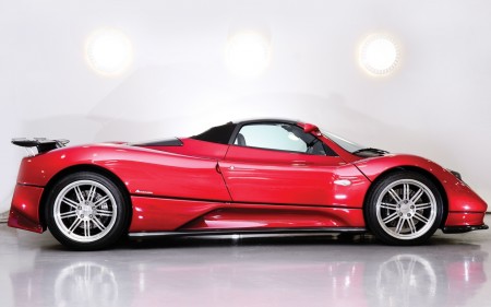 Papel de parede Pagani Zonda C12 S-7.3 Roadster Vermelho para download gratuito. Use no computador pc, mac, macbook, celular, smartphone, iPhone, onde quiser!