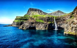Papel de parede Ilhas do Havaí cachoeira