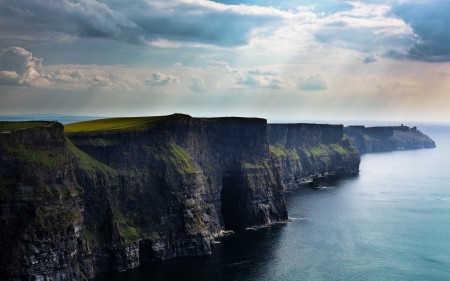 Papel de parede Penhascos Moher – Irlanda para download gratuito. Use no computador pc, mac, macbook, celular, smartphone, iPhone, onde quiser!