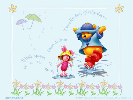 Papel de parede Pooh – Capa de Chuva para download gratuito. Use no computador pc, mac, macbook, celular, smartphone, iPhone, onde quiser!