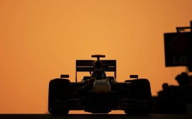 Papel de parede Pôr-Do-Sol na Fórmula 1