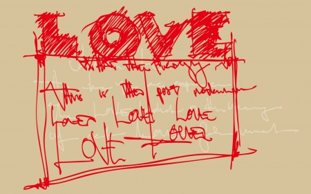 Papel de parede Rabiscos de Amor para download gratuito. Use no computador pc, mac, macbook, celular, smartphone, iPhone, onde quiser!