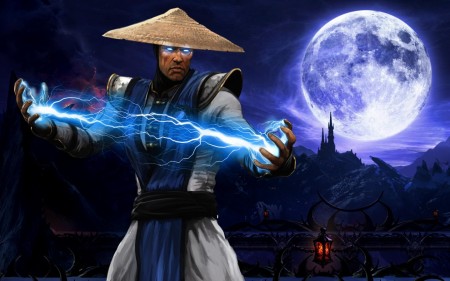 Papel de parede Raiden – Mortal Kombat Begins para download gratuito. Use no computador pc, mac, macbook, celular, smartphone, iPhone, onde quiser!