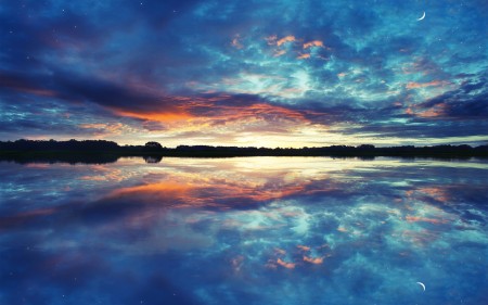 Papel de parede Céu Refletido para download gratuito. Use no computador pc, mac, macbook, celular, smartphone, iPhone, onde quiser!