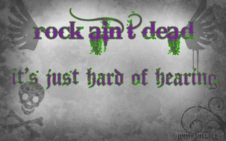 Papel de parede Rock não morreu para download gratuito. Use no computador pc, mac, macbook, celular, smartphone, iPhone, onde quiser!