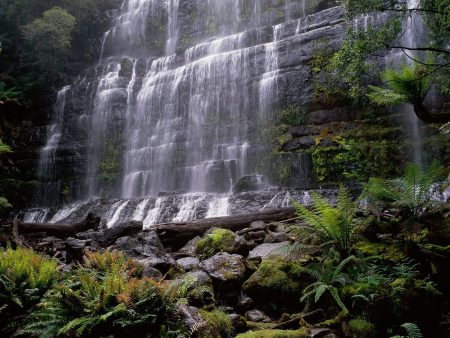 Papel de parede Russel Falls para download gratuito. Use no computador pc, mac, macbook, celular, smartphone, iPhone, onde quiser!