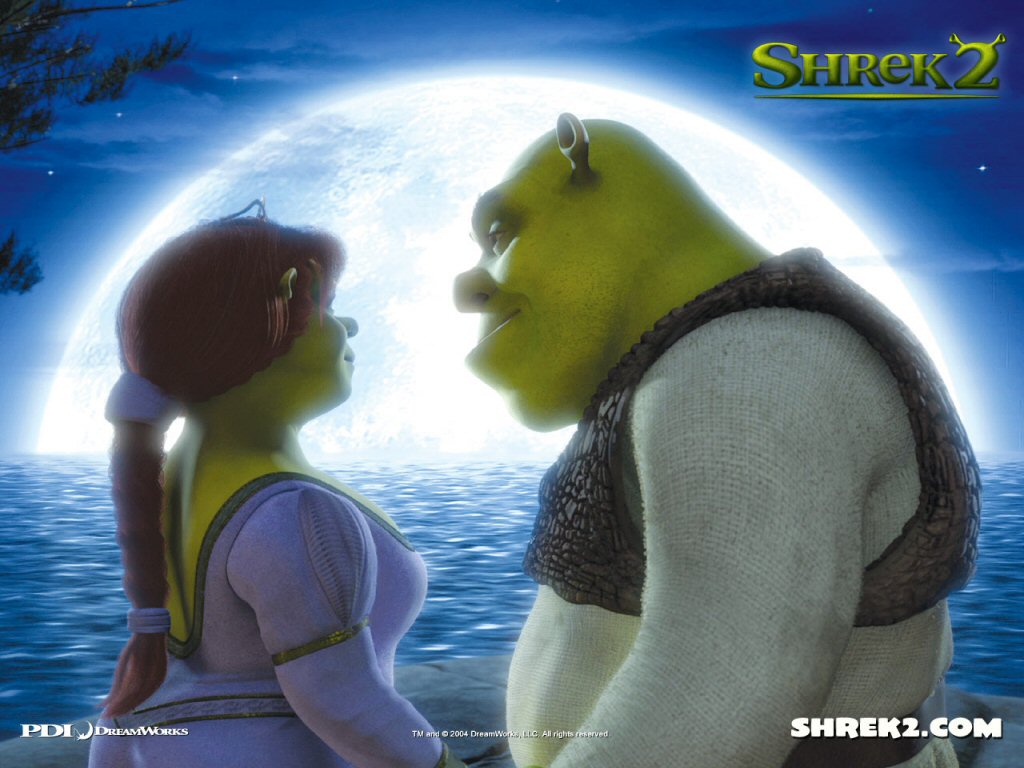 Papel de parede para pc Shrek, Sorriso, Desenho Animado