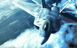 Papel de parede Simulação de Avião de Combate