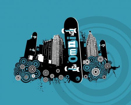 Papel de parede Skate – Cidade para download gratuito. Use no computador pc, mac, macbook, celular, smartphone, iPhone, onde quiser!