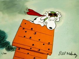 Papel de parede Snoopy – Barão Vermelho