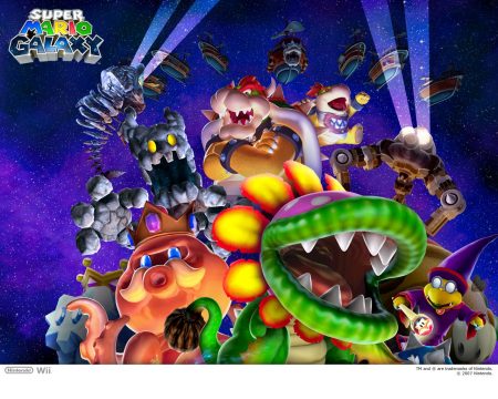 Papel de parede Super Mario Galaxy – Chefões para download gratuito. Use no computador pc, mac, macbook, celular, smartphone, iPhone, onde quiser!