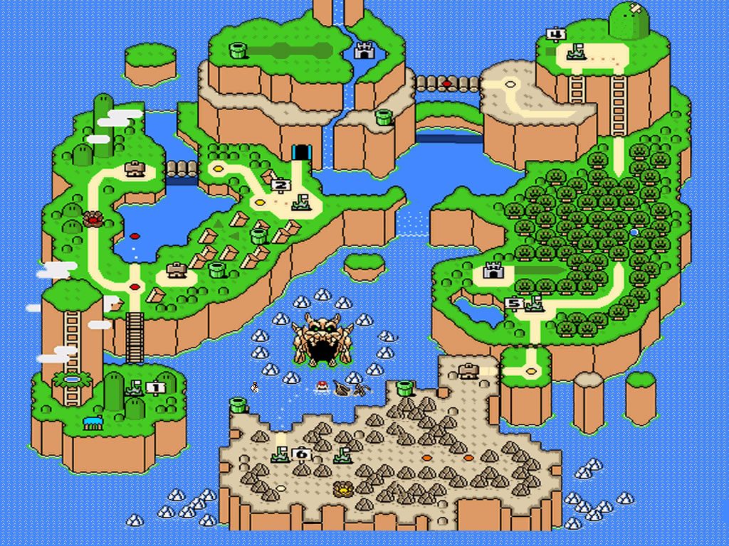 Papel De Parede Super Mario World Wallpaper Para Download No Celular