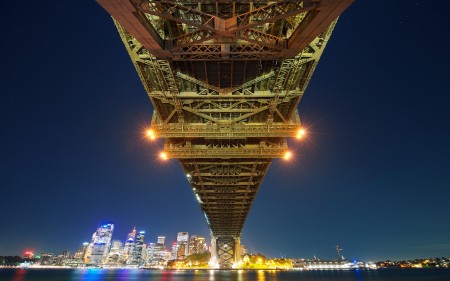 Papel de parede Ponte da Baía de Sydney para download gratuito. Use no computador pc, mac, macbook, celular, smartphone, iPhone, onde quiser!