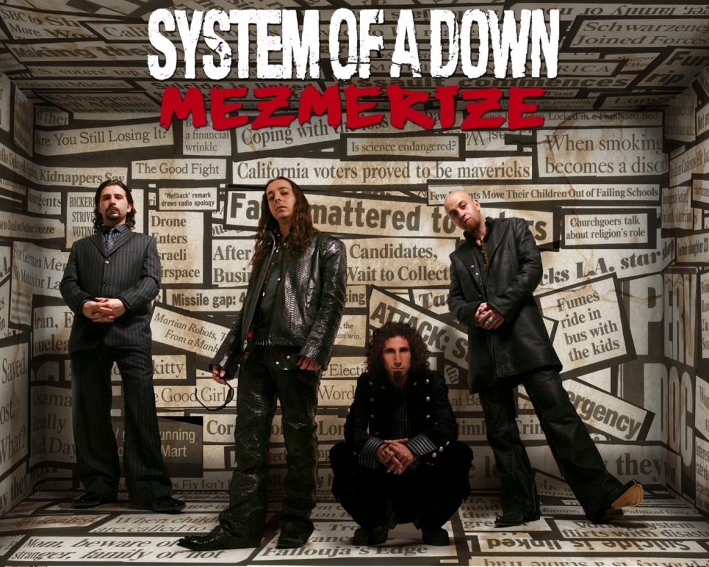 Papel de parede System Of a Down – Mezmerize para download gratuito. Use no computador pc, mac, macbook, celular, smartphone, iPhone, onde quiser!