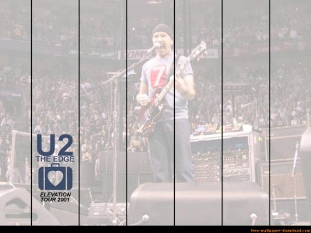 Papel de parede The Edge – U2 para download gratuito. Use no computador pc, mac, macbook, celular, smartphone, iPhone, onde quiser!