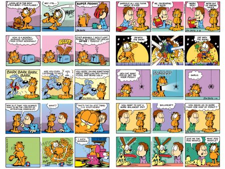 Papel de parede Tirinhas do Garfield para download gratuito. Use no computador pc, mac, macbook, celular, smartphone, iPhone, onde quiser!