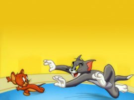 Papel de parede Tom & Jerry – Gato e Rato