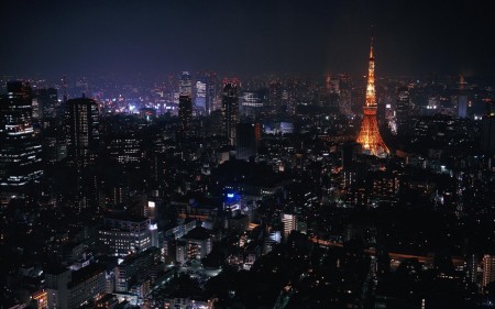 Papel de parede Tóquio a Noite para download gratuito. Use no computador pc, mac, macbook, celular, smartphone, iPhone, onde quiser!