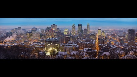 Papel de parede Vista do Crepúculo – Montreal, Canadá para download gratuito. Use no computador pc, mac, macbook, celular, smartphone, iPhone, onde quiser!