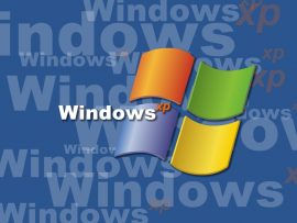 Papel de parede Windows XP logo