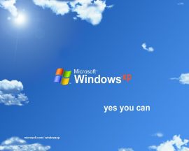 Papel de parede Windows XP Nuvens