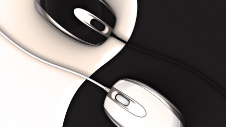 Papel de parede Ying-Yang Mouses para download gratuito. Use no computador pc, mac, macbook, celular, smartphone, iPhone, onde quiser!